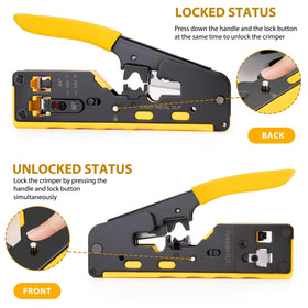 WEETOTUNG wire stripping tool enabling tidy jacket removal