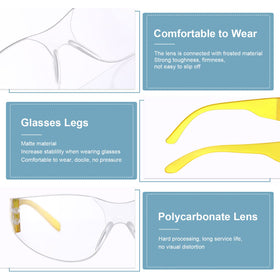Weewooday kids safety glasses with green lenses stay secure during hands-on activities