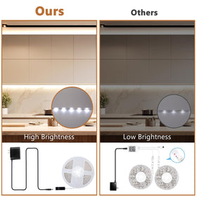 Wefomey 2700K–6500K range for mood and task lighting