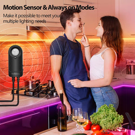 Wefomey motion sensor controller detects movement for hands-free lighting.