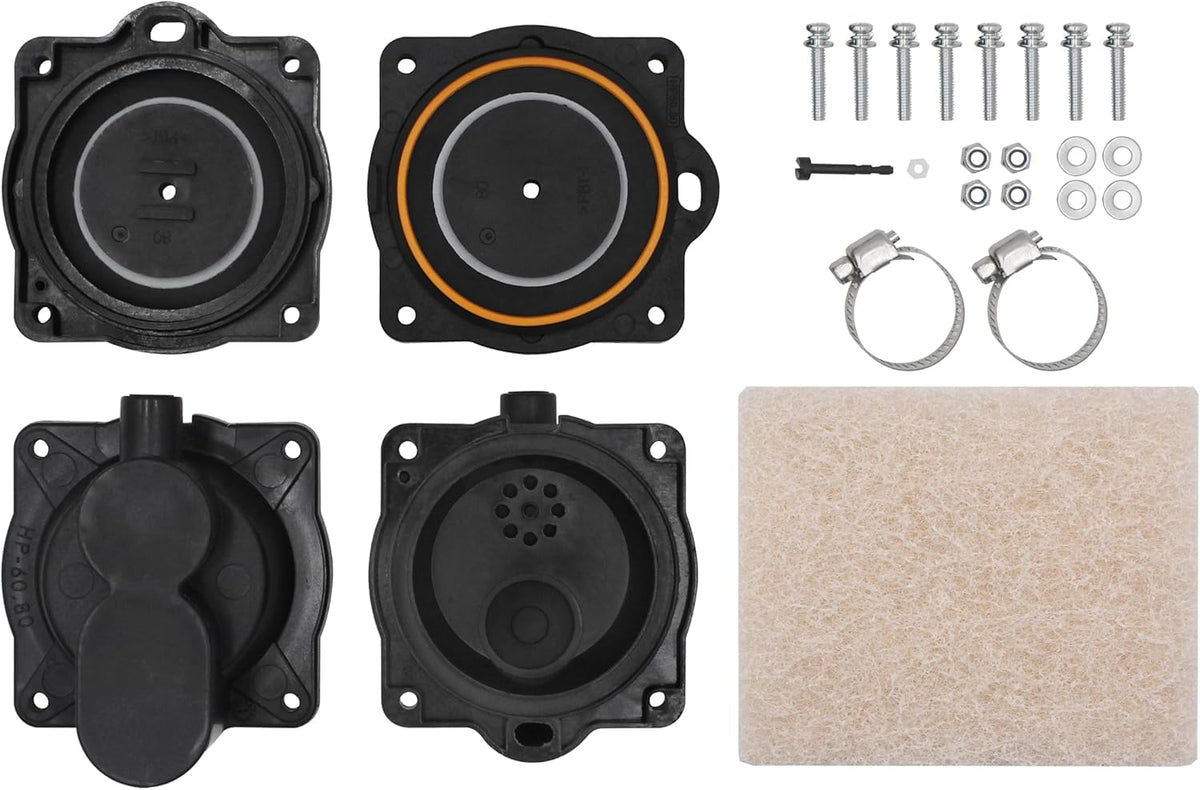 WEHOPE HP-80 HP-60 rebuild kit diaphragm close-up showing durable seal for reliable operation
