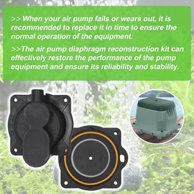 WEHOPE installation guide image for easy diaphragm replacement