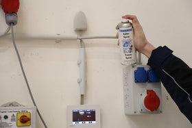 WEICON Freeze Spray field troubleshooting aids sensor testing and mounting tasks.
