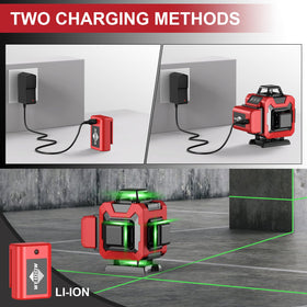 WEIDDW laser level auto and manual modes offer flexible alignment