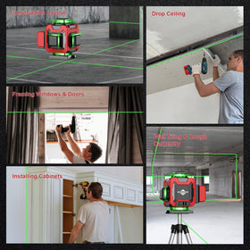 WEIDDW laser level battery pack provides longer operation during projects
