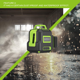WEIDDW laser level with quick-release plate for fast setup