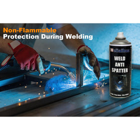 Weiiaihua Anti Spatter Spray application demonstrating even coating for durable protection.
