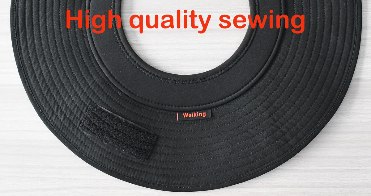 Weiking Upgraded Climbing Helmet Sun Hat folded-compact view demonstrates easy storage.
