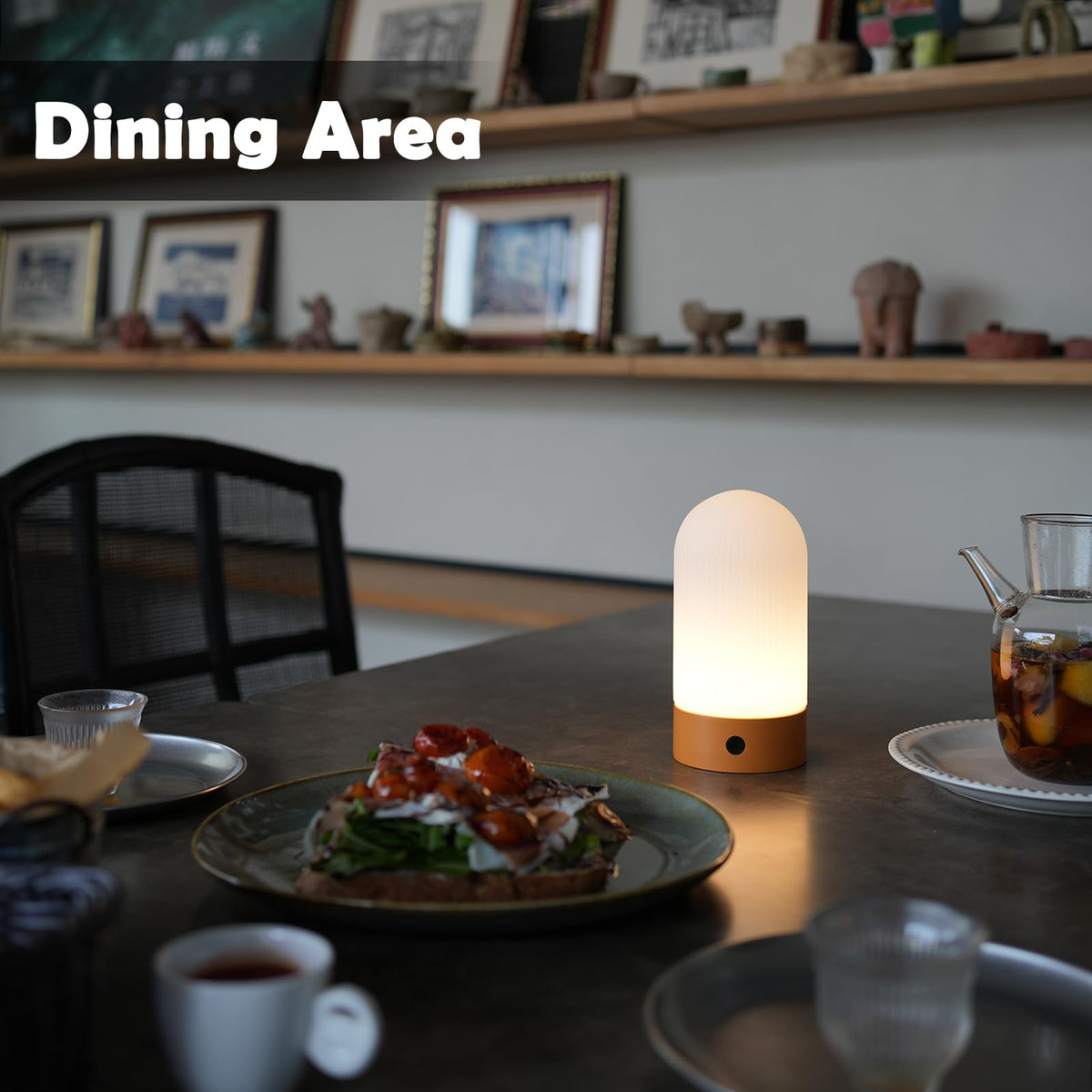 WEILAILUX camping or patio light with reliable battery