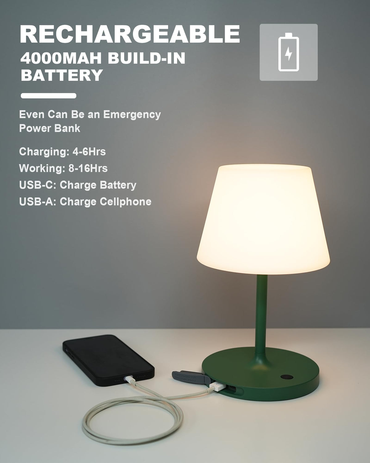 WEILAILUX IP44 waterproof outdoor lamp stays functional in rain