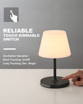 WEILAILUX lamp outdoors in rain with IP44 waterproof design.