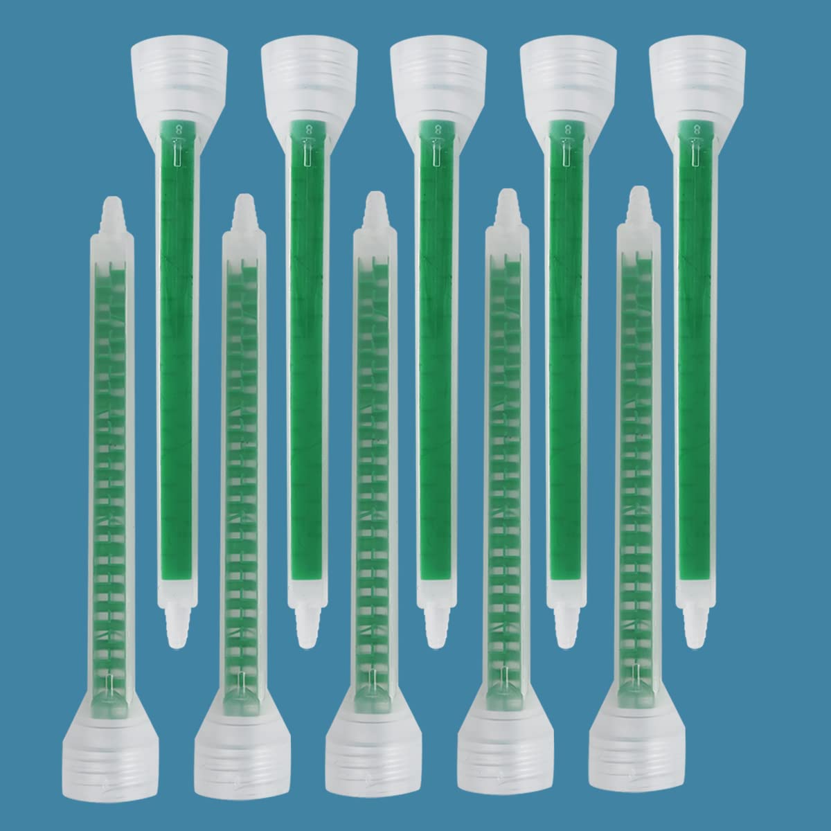Weilan durable mixing nozzle helps reduce cleanup time during use.