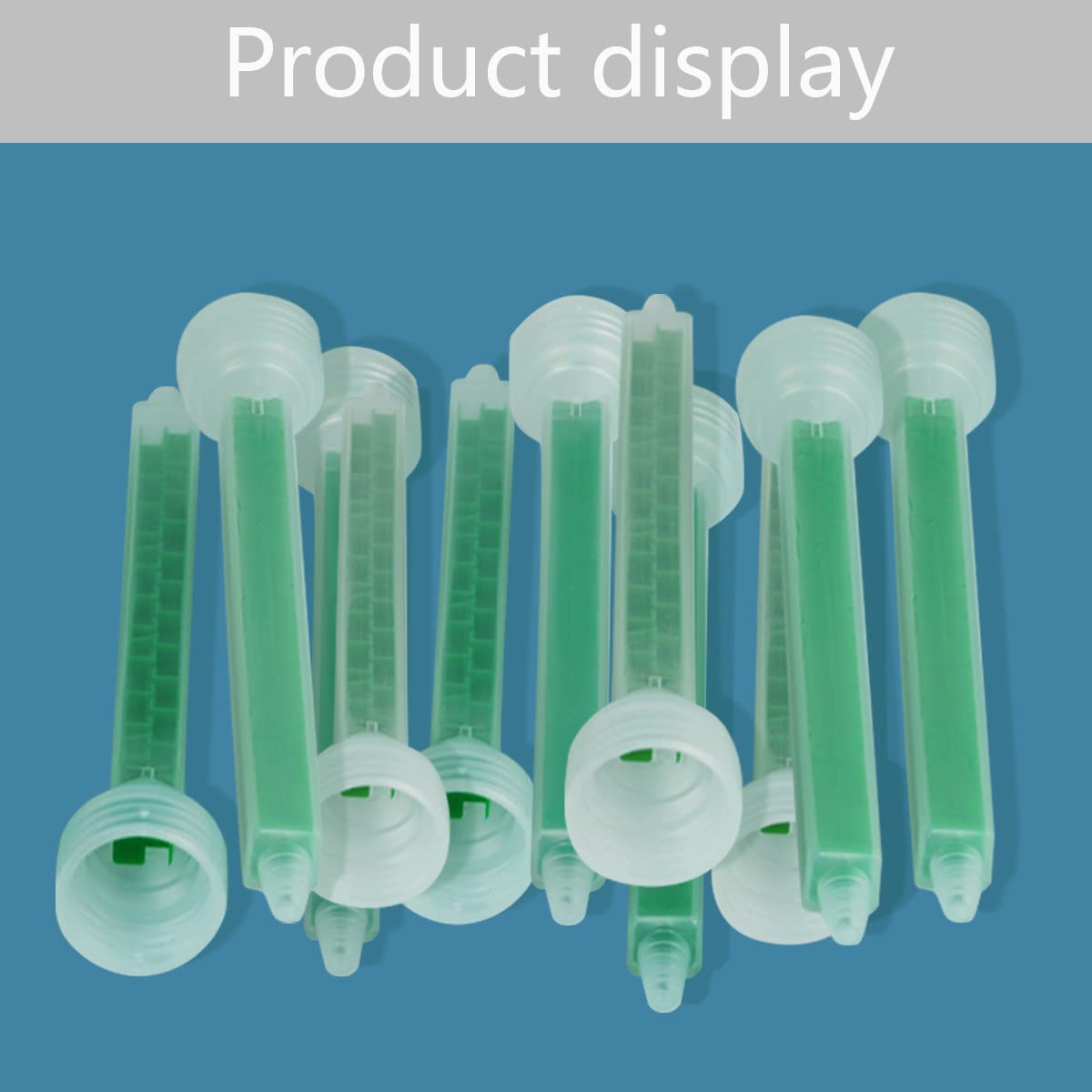 Weilan high-efficiency mixing nozzle ideal for viscous adhesives.