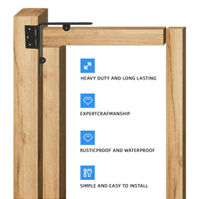 WEKIS anti sag gate kit universal left or right swing compatibility