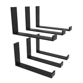 WEKIS eight-bracket set for versatile shelf projects and organization