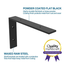WEKIS cast-iron strength for heavy-duty shelves