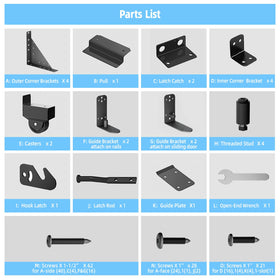WEKIS complete kit includes all hardware for quick installation.