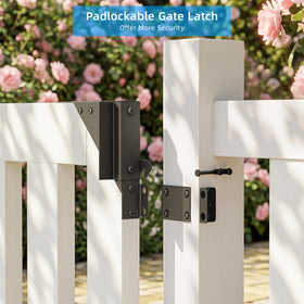 WEKIS sliding gate pull handle enables easy manual operation.