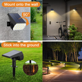 WELALO IP68 waterproof outdoor light withstands rain and snow.