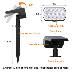 WELALO auto day-night sensor illuminates at dusk without manual intervention