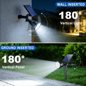 Welalo solar lights auto on at dusk, then off at dawn for effortless operation.