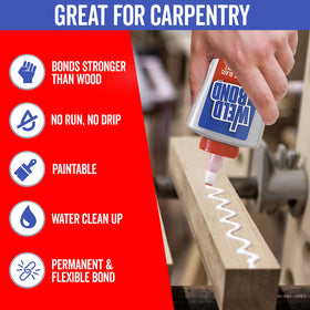 Weldbond tile bonding highlights clear, durable adhesion for mosaics and ceramic surfaces.