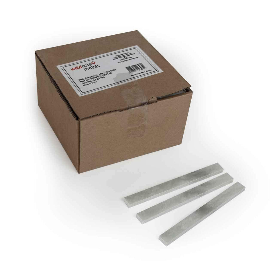 Weldcote Flat Soapstone 144-pack box for bulk workshop markings.