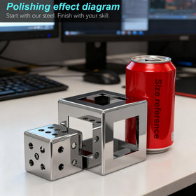 WelderElite laser-cut edges close-up highlight flat surfaces for clean welds.
