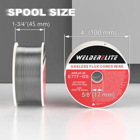 WelderElite neat, pore-free weld beads with smooth feeding.