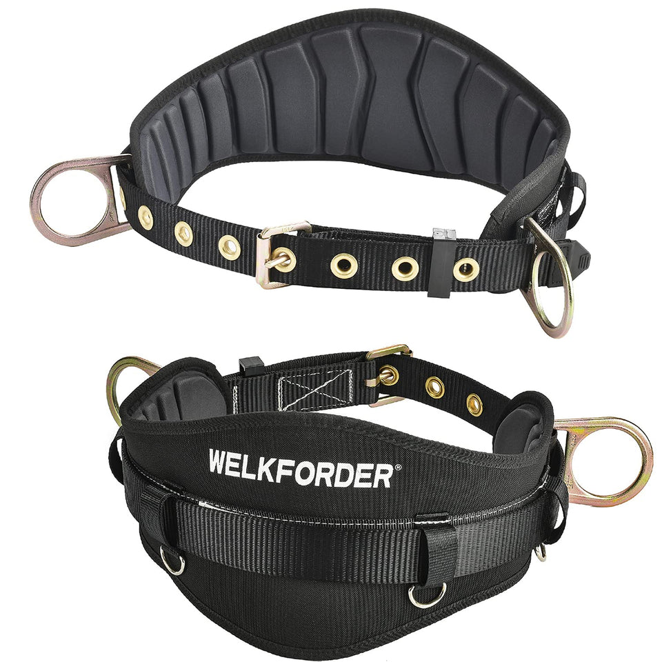 WELKFORDER WFB002 tongue buckle belt for secure all-day work comfort.
