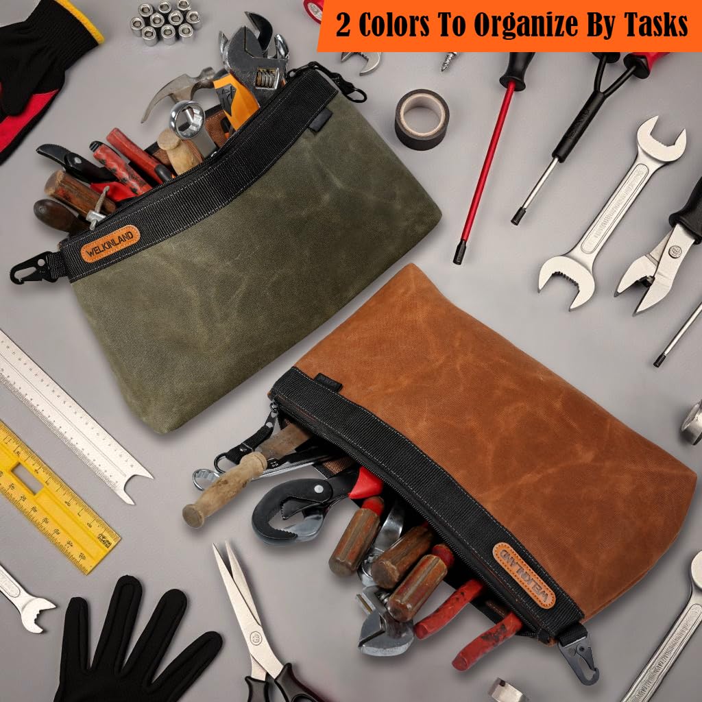 WELKINLAND heavy-duty abrasion-resistant canvas stands up to tough sites