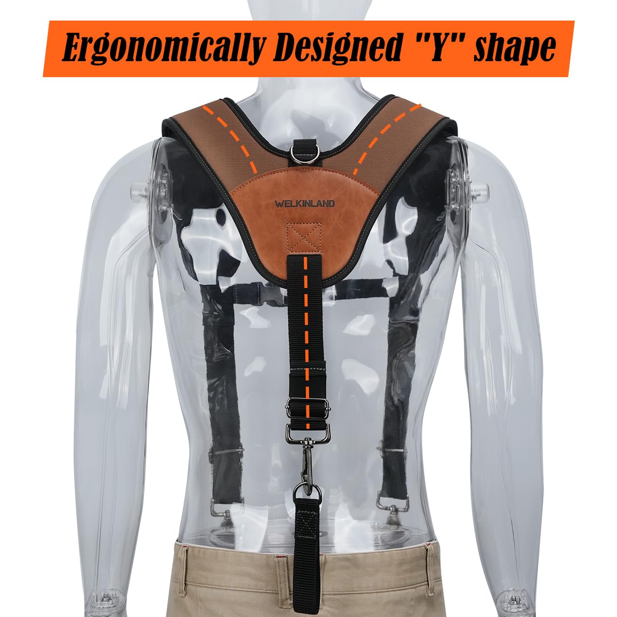 WELKINLAND breathable lining promotes airflow and reduces heat buildup