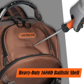 Welkinland heavy-duty 1680D shell protects gear on tough sites.