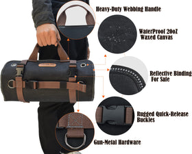 Welkinland pro-grade tool roll suited for DIY enthusiasts and pros