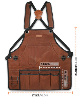 Welkinland professional carpenter apron ready for daily tool organization.
