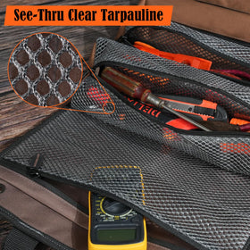 Welkinland see-through pockets reveal tools at a glance for quick pick.