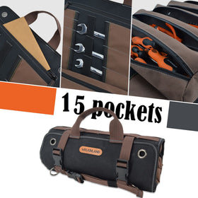 Welkinland tool roll compact storage ready to fit in car or bag