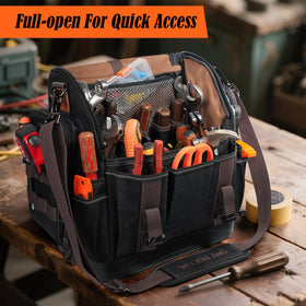 Welkinland waxed canvas tool bag designed for durability.