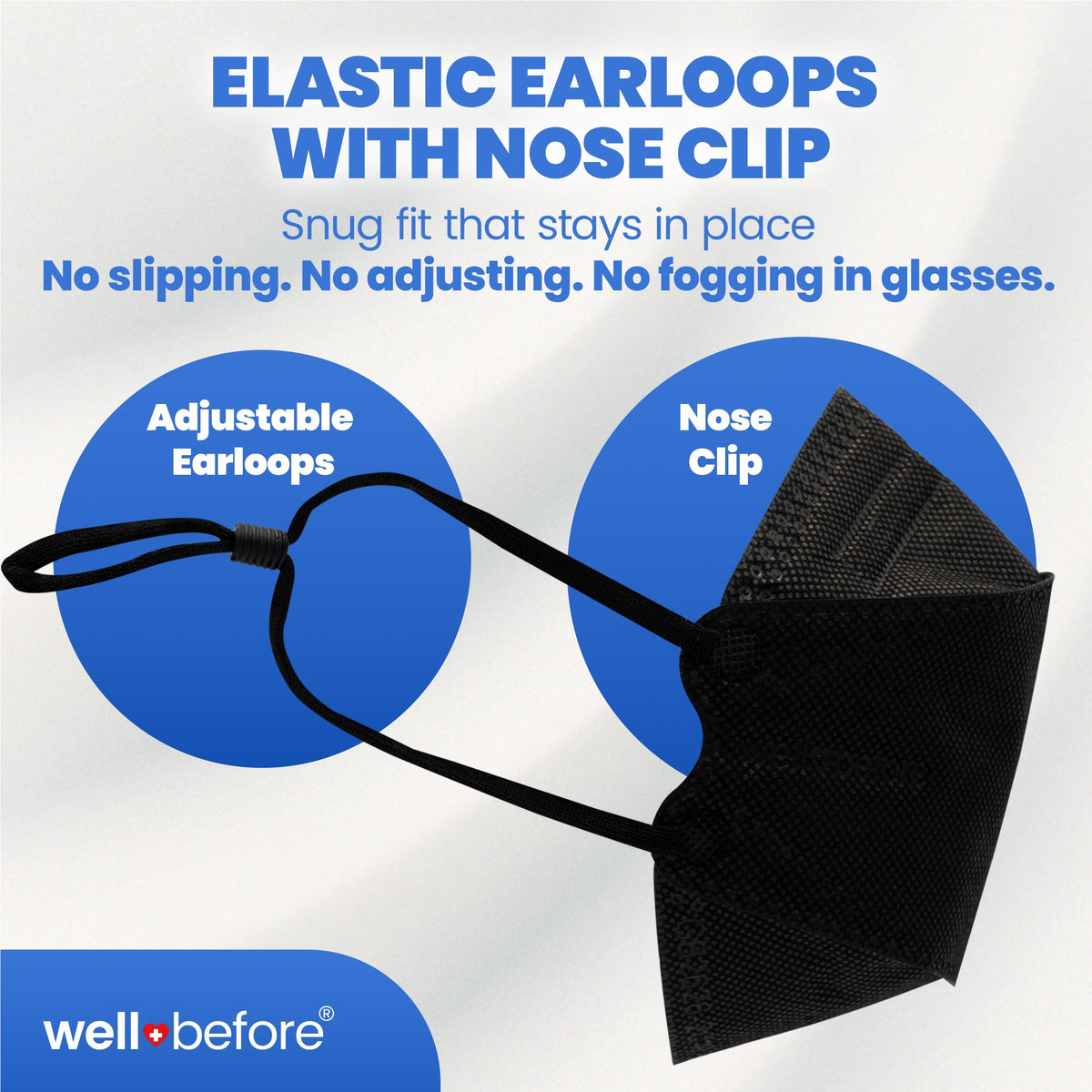 Well Before KN95 mask ideal for travel and daily commuting.