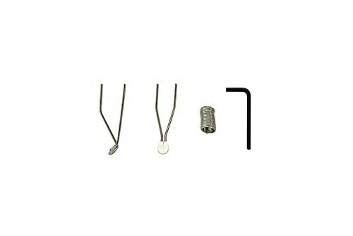 Weller D550PK flux brush and solder for clean joints.