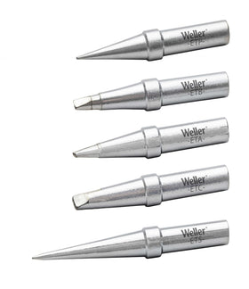 Weller ETSET-5 ETA tip close-up for precise soldering control.