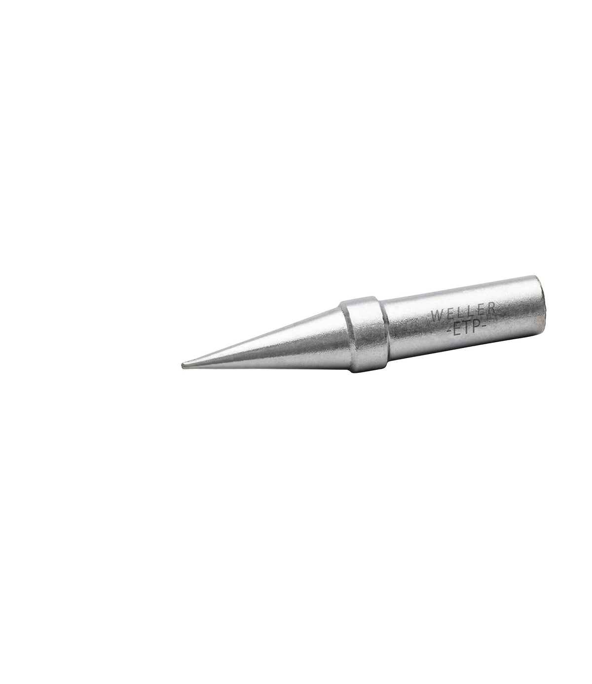 Weller ETSET-5 ETB tip for rapid heat transfer.