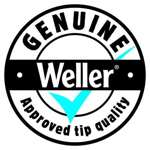 Weller ETSET-5 tip close-up highlighting copper core with iron plating.