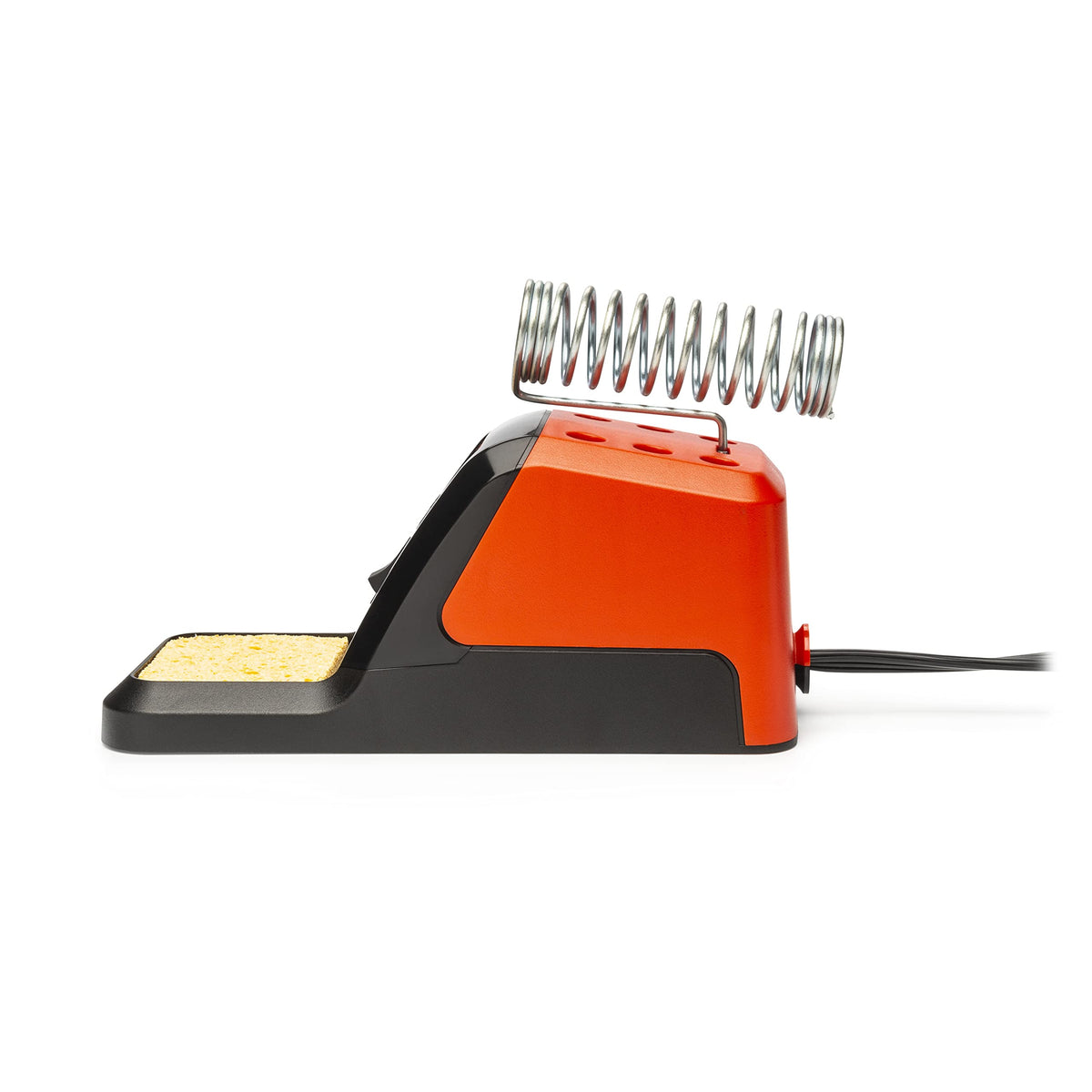Quick tip change demonstrated for versatile soldering applications.