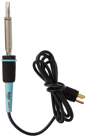 Weller W100PG CT6F7 tip close-up demonstrating precise temperature control for clean joints.