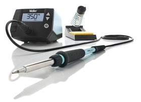 Weller WE1010NA digital soldering station with precise temperature control.