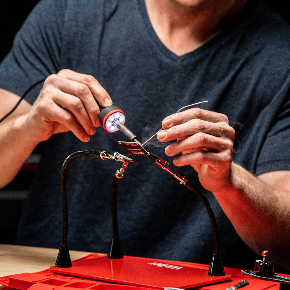 Weller WLIRK3012A fast heat-up for quick project readiness.