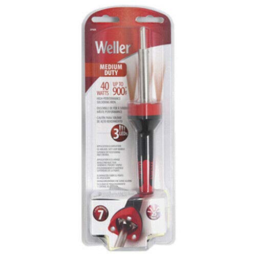 Weller WLIRK6012A tip designs conical, chisel, screwdriver enable precise soldering.