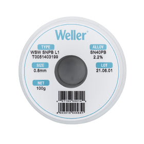 Weller WSW 100 g pack with consistent flux for reliable results.