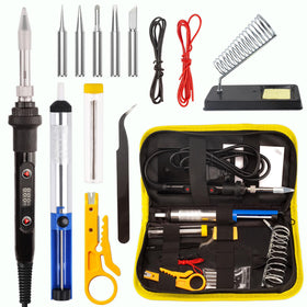 WellerMan 80W soldering iron with LCD display for precise temperature control in electronics projects